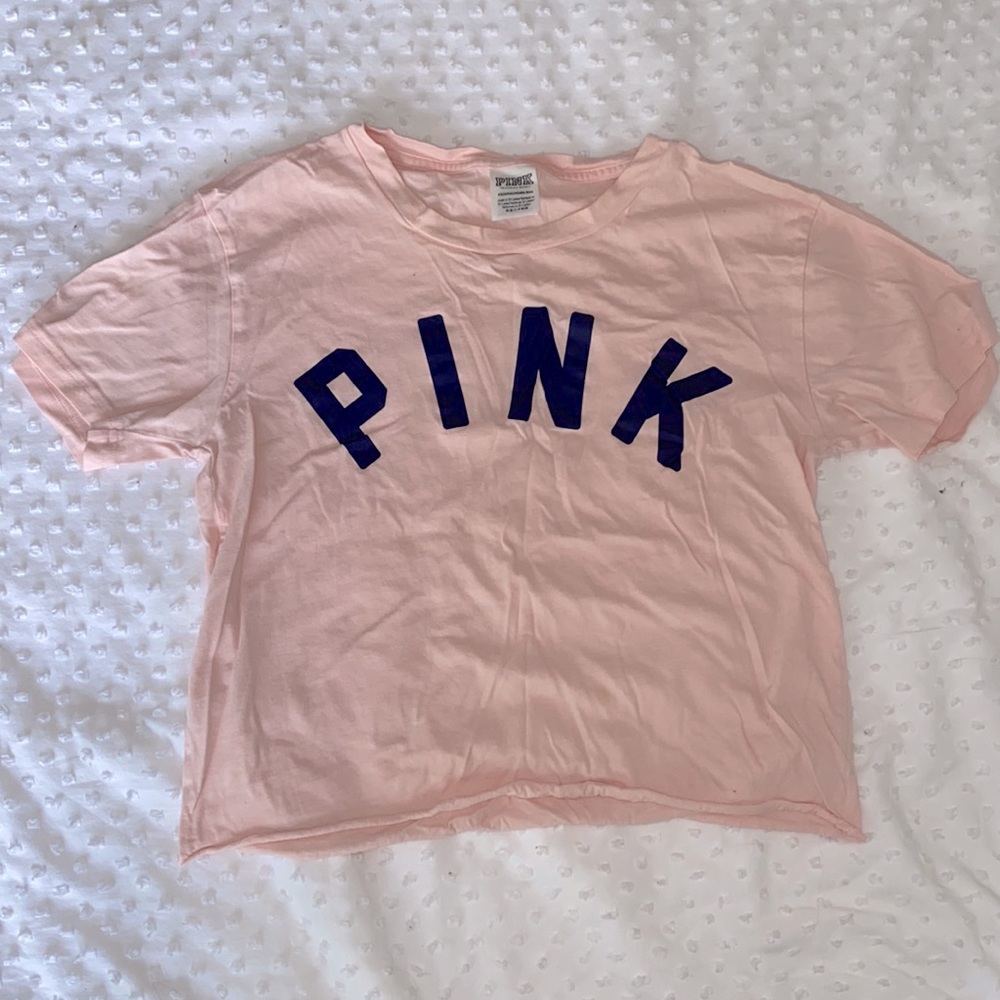 VS Pink crop top